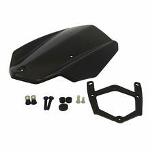 Moto Para Yamaha MT-03 FZ-03 MT-25 MT03 MT25 2016 2017 2018 2019 Protetor de Tela Windscreen Windshield com Suporte 2024 - compre barato