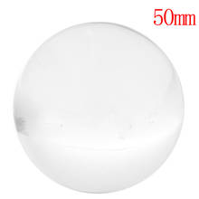 Bola de cristal, Feng Shui Color claro fotografía mágica vidrio óptico reflectante contacto claro malabares bola 2024 - compra barato