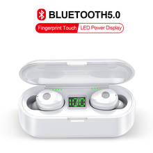 F9 Bluetooth 5.0 Earphones sport Earbuds Headset Wireless LED Power Display Suitable for sports Sports Waterproof Earbud 2024 - buy cheap
