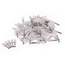 100pcs/Pack E2508 Insulated Ferrules Terminal Block Cord End Wire Connector Electrical Crimp Terminator 2024 - buy cheap