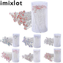 Imixlot 40pcs/lot Newest Wedding Bridal Hair Pins Imitation Pearl Crystal Flower Hair Stick U Shape Hair Clips for Women 2024 - buy cheap