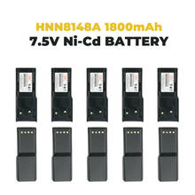 10X HNN8148 HNN814A  Battery For Motorola Radius P110 Two-Way Radio (1800mAh, 7.5V, NI-CD) 2024 - buy cheap