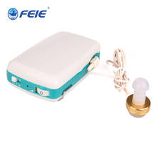 Pocket Hearing Aid Answer Phone Earphone Cheap Hearing Amplifier Sound Ear Care Health for Deafness Wire Earplugs S-6B 2024 - buy cheap