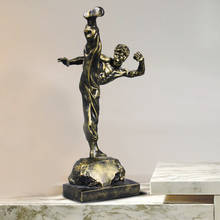 Figuras de acción de resina King Of Kung Fu Bruce Lee, modelo de colección, escultura, decoración de escritorio para el hogar y la Oficina, regalo 2024 - compra barato