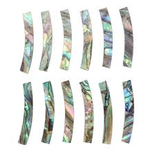 12Pcs Guitar Soundhole Rosette Paua Abalone Shell Inlay Curved Strips Guitar Sound Hole Inlay 4mm Width 2024 - buy cheap