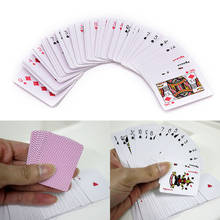 1set Mini Playing Card Travel Home Game Solitaire 5.3x3.8 cm Board Game 2024 - buy cheap