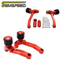 SEMSPEED CNC Motorcycle CB650R 19-20 Falling Protection Crash Sliders Protector Frame Sliders For HONDA CB 650R CB650R 2019 2020 2024 - buy cheap