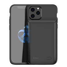 Funda con cargador de batería de 4700mAh para iPhone 12mini, cargador portátil de 4800mAh para iPhone 12, 12Pro, 12pro max, funda de carga para teléfono móvil 2024 - compra barato