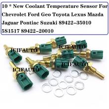 Novo Sensor de Temperatura Do Líquido Refrigerante Para Chevrolet Ford Mazda Jaguar Pontiac Geo Toyota Lexus Suzuki 89422-35010 5S1517 89422- 20010 2024 - compre barato