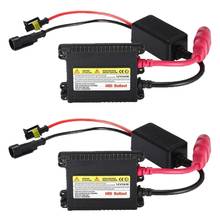 2Pcs 35W HID Lastro Fino para H1 H3 H4 H7 H10 H11 H13 9004 9005 9006 9007 880 5202 HB3 HB4 HB5 2024 - compre barato