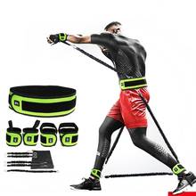 Fitness Boxing Resistance Bands Set for Full Body Combat Fighting MMA Basketball Force Agility Strength Training Workout 2024 - buy cheap