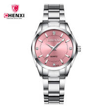 CHENXI-Reloj de lujo con diamantes de imitación para Mujer, pulsera informal resistente al agua, a la moda, 2021 2024 - compra barato