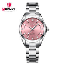 Reloj Mujer New CHENXI Watches Women Fashion Watch 2021 Ladies Watch Dress Clock Luxury Rhinestone Wristwatch Casual Waterproof 2024 - buy cheap