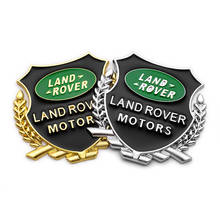 Car Styling 3D Metal Stickers Emblem Badge Decals For Land Rover Range Rover Discovery 3 4 Guardian 4 Freelander 2 Evoque Decor 2024 - compre barato