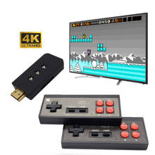 USB Беспроводная портативная ТВ-видео игровая консоль, 620/600 Классическая игровая 8-битная мини-видео консоль с поддержкой выхода AV/HDMI 2024 - купить недорого