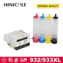 Hinicole Система непрерывной подачи печатных красок для HP932 XL Officejet 6100 6600 6700 7110 7610 7612 принтер 2024 - купить недорого