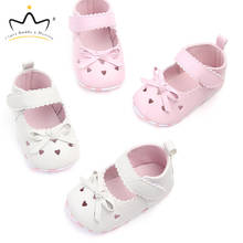 Summer New Toddler Shoes For Baby Girl Cute Bowknot Soft PU Leather Cotton Baby Shoes Princess Girls Shoes First Walkers 2024 - buy cheap