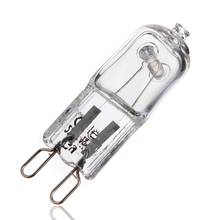 10Pcs/lot  220-230V G9 Halogen Bulb 40W Bright UV Protection 2800K-3000K Warm White Halogen Bulbs Light Support Dropshipping 2024 - buy cheap