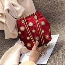 Luxury Handbags Women Bags Designer Shoulder Bags Velvet Messenger Bag Chain Small Crossbody Bags For Women bolsa feminina Q4 2024 - buy cheap