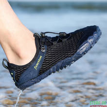 Mesh Aqua Shoes Men Breathable Upstream Water Sneakers Women Beach Wading Shoes Non-slip Outdoor Climbing Hiking Shoes 2024 - buy cheap