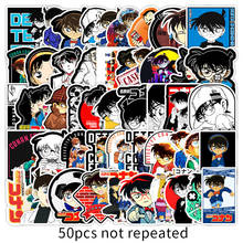 10/50Pcs Detective Conan Japanese Anime Stickers for Laptop Luggage Motorcycle Phone Skateboard Toys Car Diary Pegatinas 2024 - buy cheap