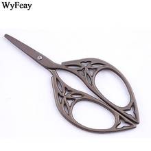 Stainless Steel European handicraft Embroidery Antique Retro classic Vintage Floral Tailor Scissors Booking Sewing Shears Tools 2024 - buy cheap