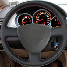 Personalizar diy micro capa de volante do carro de couro de fibra para honda city 2002-2008 ajuste 2001-2007 jazz 2001-2007 interior do carro 2024 - compre barato