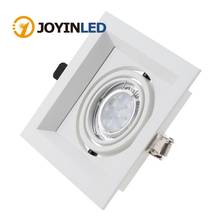 2pcs/lot LED Recessed Ceiling Downlight 105 mm Cut Hole Spot Lamp Fitting Frame White Bulb Replaceable MR16 GU5.3/GU10 Sockets 2024 - buy cheap