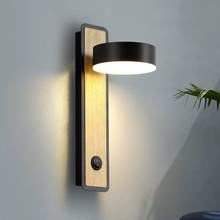 Lâmpada de parede moderna, luminária giratória para o quarto, com interruptor para decoração de sala de estar, lâmpada de parede ajustável, 5w 2024 - compre barato