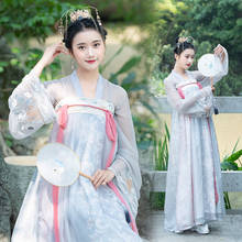 Embroidered Hanfu Dress Chinese Traditional Fairy Princess Dresses Folk Dance Clothing Tang Dynasty Ancient Costume Outfits 2024 - buy cheap