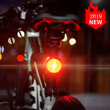 Cob ciclismo luz multi-função luz de segurança de advertência para bicicleta correndo usb recarregável luz traseira da bicicleta lanterna 2024 - compre barato