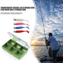 Multi-Slots Lures Bait Hooks Case Box Fishing Tackle Tools Storage Container Square Case Pesca Fishing Accessories 2024 - buy cheap