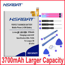 Hsabat 0 ciclo 3700 mah BT-5701 bateria para leagoo s8 alta qualidade substituição do telefone móvel acumulador 2024 - compre barato