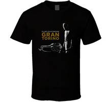 Men T Shirt New Fashion Casual T Shirts Grand Torino Clint Eastwood Movie Printed Graphic Tops T-Shirt Women 2024 - buy cheap