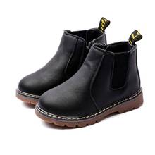 2020 New Fashion Baby Girl Boy Boots Winter Kids Shoes For Boys Girls Classical Design Martin Boots Vintage Ankle Boots 2024 - buy cheap