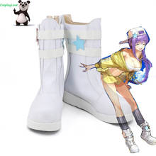 FGO Fate Grand Order BB летний купальник; Белая обувь для костюмированной вечеринки; Длинные сапоги; Кожаная обувь для костюмированной вечеринки на Хэллоуин и Рождество 2024 - купить недорого