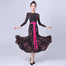 New Ballroom Dance Dresses Women Waltz Dress Performance Standard Ballroom Clothes Foxtrot Costumes Modern  Long Dress 2024 - buy cheap