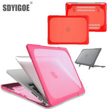 For MacBook  Cases A2159 cover for apple macbook pro With protective A1708 A2159 case Hard shell cover  Stand Cases Laptop Cases 2024 - buy cheap