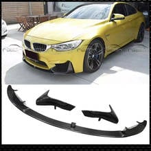 For BMW F80 M3 F82 F83 M4 2014UP Carbon Fiber Front Bumper Lip Front Splitters Auto Styling 2024 - buy cheap