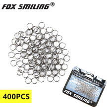 Fox Smiling de eje para Dardos profesionales, anillo redondo de acero para Dardos de nailon, accesorios para Dardos, 400/200 Uds. 2024 - compra barato