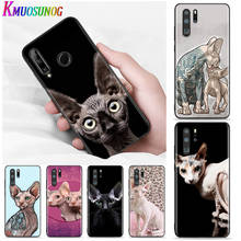 Silicone Cover Tattoo Sphinx Cat for Huawei P Smart S Nova 7i 6S 5T 5i 5 Pro 4 4E 3 3i 3E 2 2i P40 Lite P10 Phone Case 2024 - buy cheap