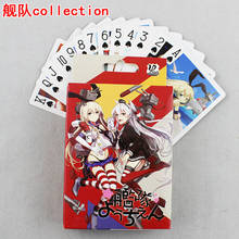 Карты для покера аниме Kantai Collection, карточки для настольных игр для косплея с коробкой, коллекция игрушек, подарок 2024 - купить недорого