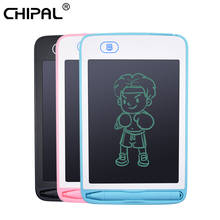 CHIPAL-Tableta de escritura LCD de 6,5 pulgadas, tablero Digital electrónico, gráficos, dibujo a mano cuadernos de escritura con lápiz óptico de regalo para niños 2024 - compra barato