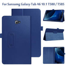 Capa de proteção para tablet samsung galaxy, capa tab a a6 10.1 t580 t585 com 10.1 polegadas 2024 - compre barato