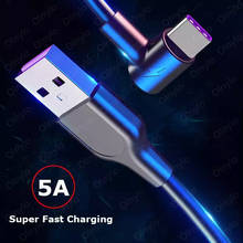 Cable USB tipo C de carga rápida, accesorio para teléfono, para Xiaomi, Huawei P40, P30, Samsung S10, S9 2024 - compra barato