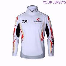 2021 A New Men Brand Fishing Clothing UV Protection Moisture Wicking Breathable Long Sleeve Shirt Camisas Pesca Hiking Data 2024 - buy cheap