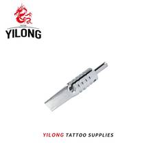 YILONG High Quality Tattoo Grips 304 Stainless steel Flat Tattoo Machine Tube Grip Magnum Tip Back Stem Combo 25F Supply 2024 - buy cheap