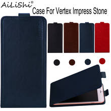 Чехол AiLiShi для Vertex Impress Stone, высококачественный флип-кейс из искусственной кожи, эксклюзивный 100% защитный чехол для телефона + отслеживание 2024 - купить недорого