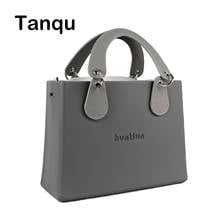 Tanqu huntfun EVA Waterproof Square Bag with Concise Curved Drop Handle Removable Inner Pocket Women O Bag Style Handbag Obag 2024 - buy cheap