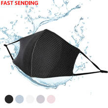 2 Layers Warm Silk Cotton Face Mask Man Woman Washable Reusable Windproof Mouth-muffle Dustproof Mesh Mask Breathable PM2.5 2024 - buy cheap